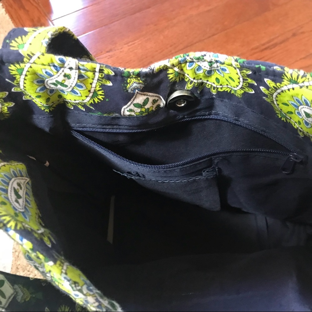 Multicolored Patterned Quilted Purse - image 4